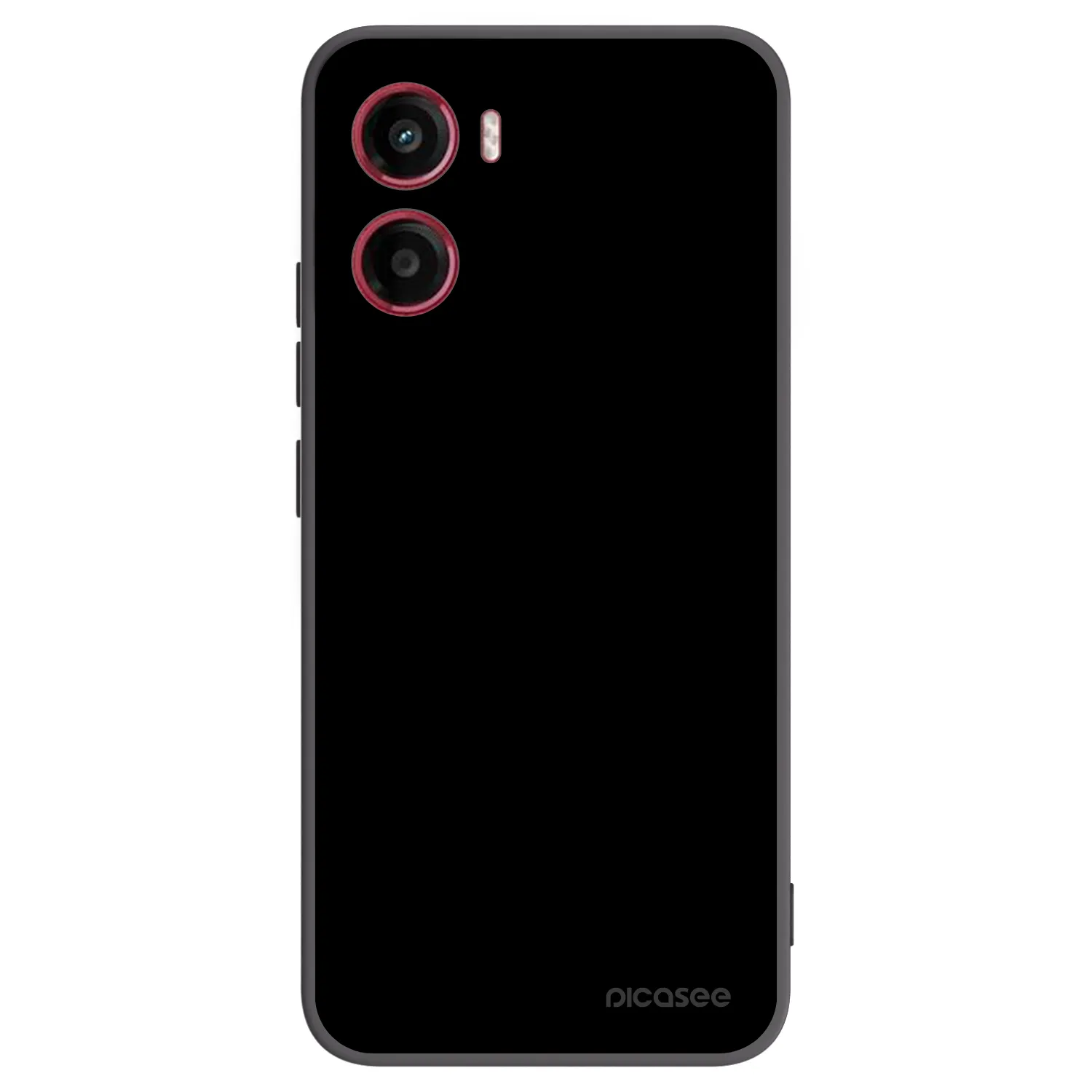 Picasee crna silikonska maskica za Motorola Moto G05 - Black Bliss
