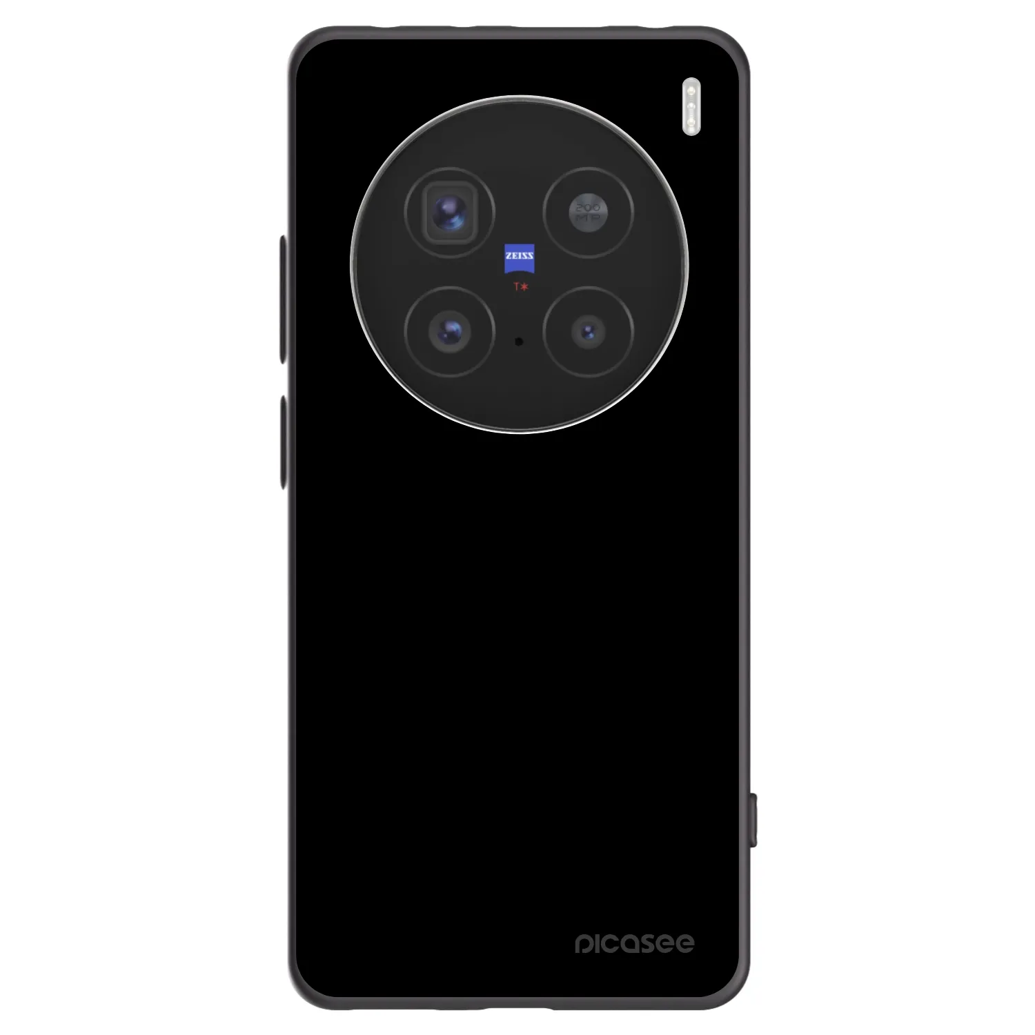 Picasee crna silikonska maskica za Vivo X200 Pro - Black Bliss