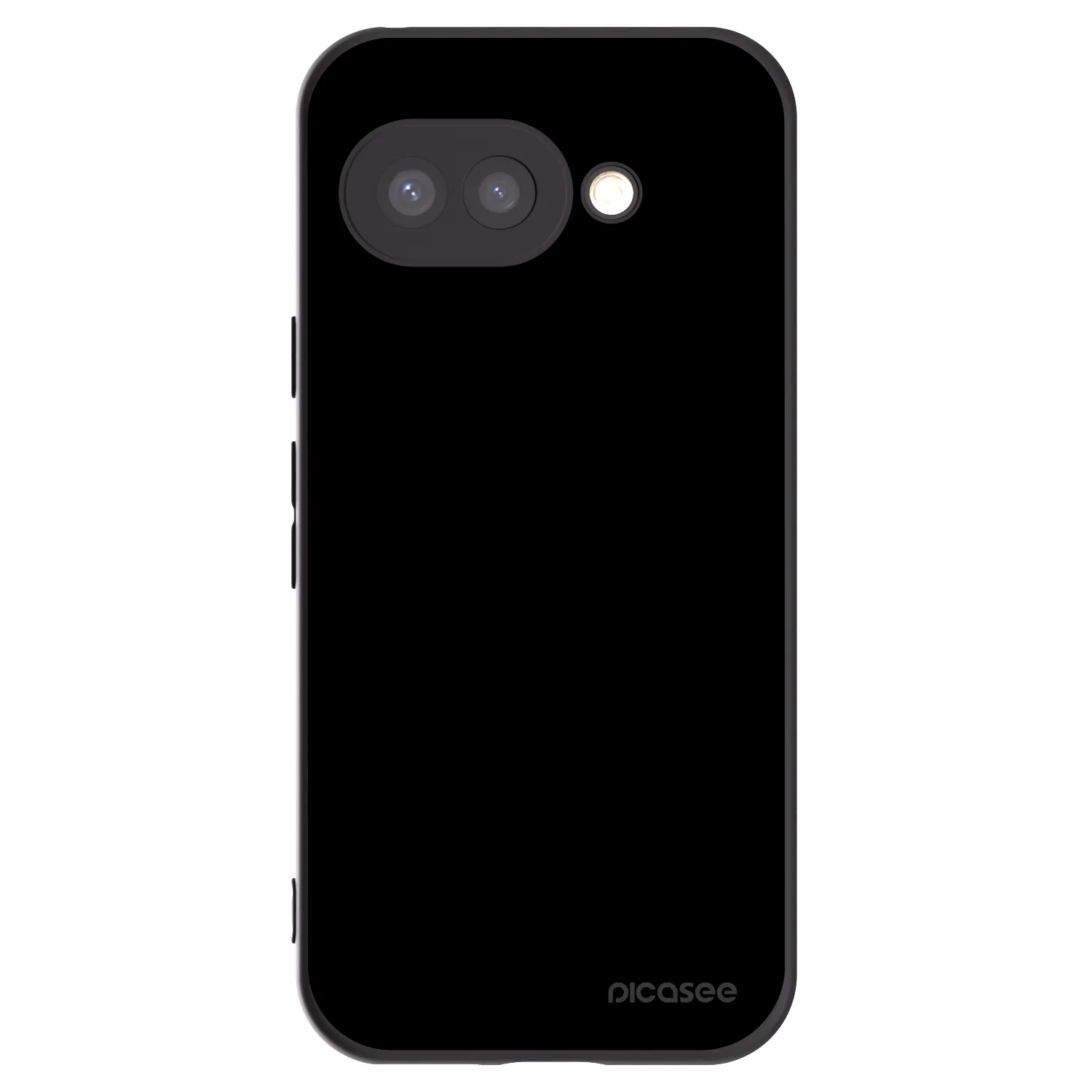 Picasee crna silikonska maskica za Google Pixel 9a - Black Bliss