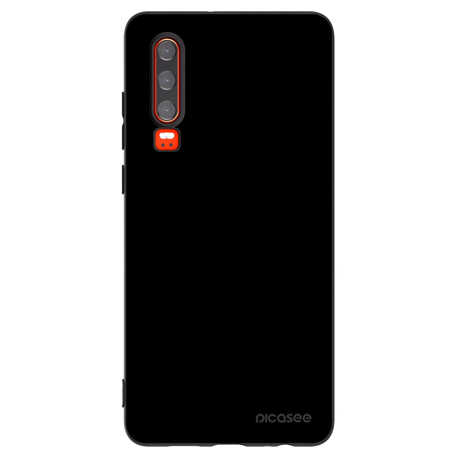 Picasee crna silikonska maskica za Huawei P30 - Black Bliss