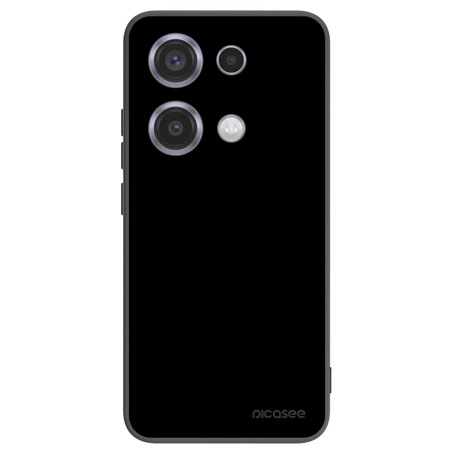 Picasee crna silikonska maskica za Xiaomi Redmi Note 14S - Black Bliss