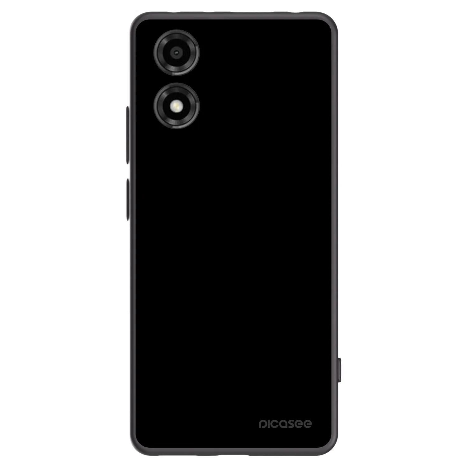 Picasee crna silikonska maskica za Motorola Moto E14 - Black Bliss