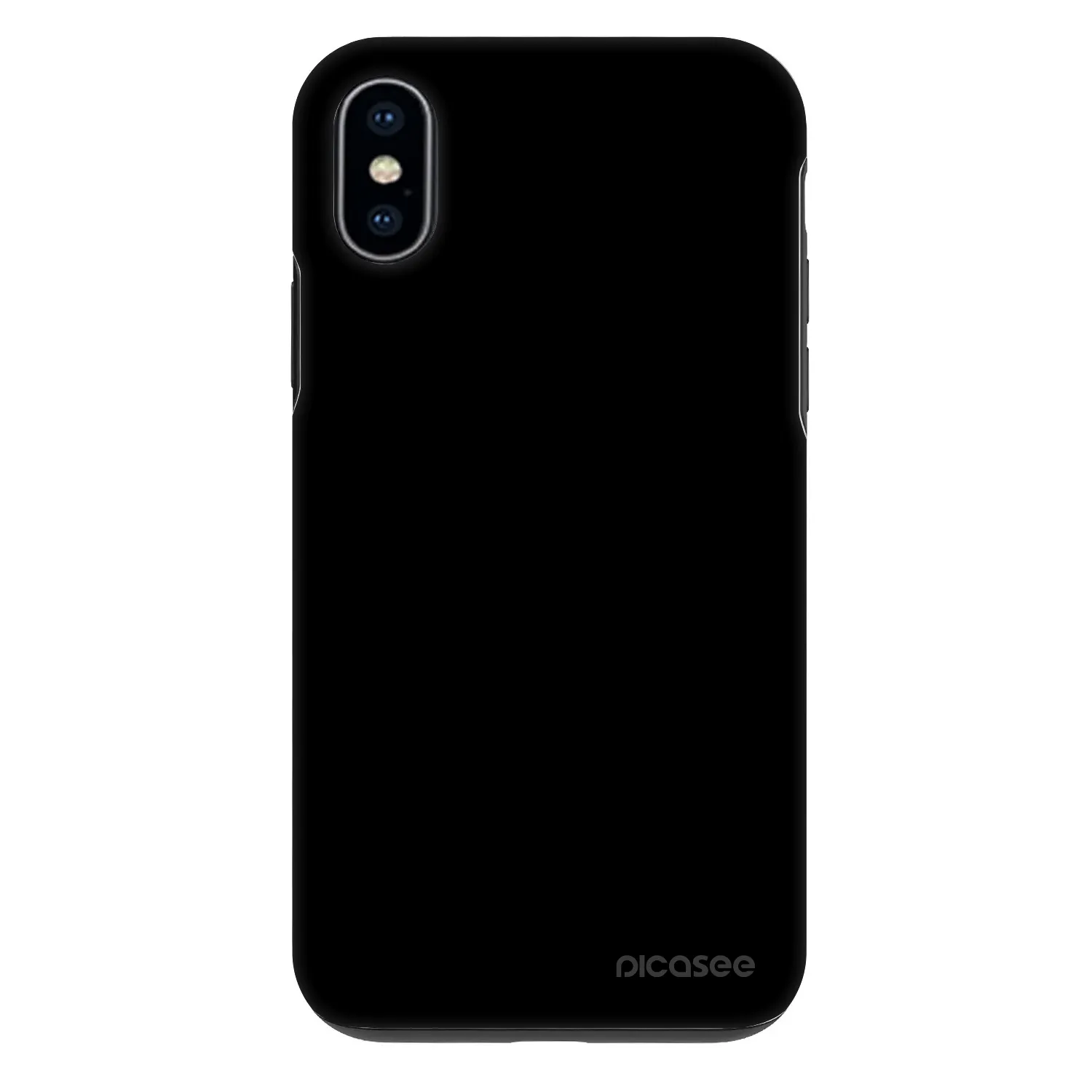 Picasee Fashion Case za Apple iPhone X/XS - Black Bliss
