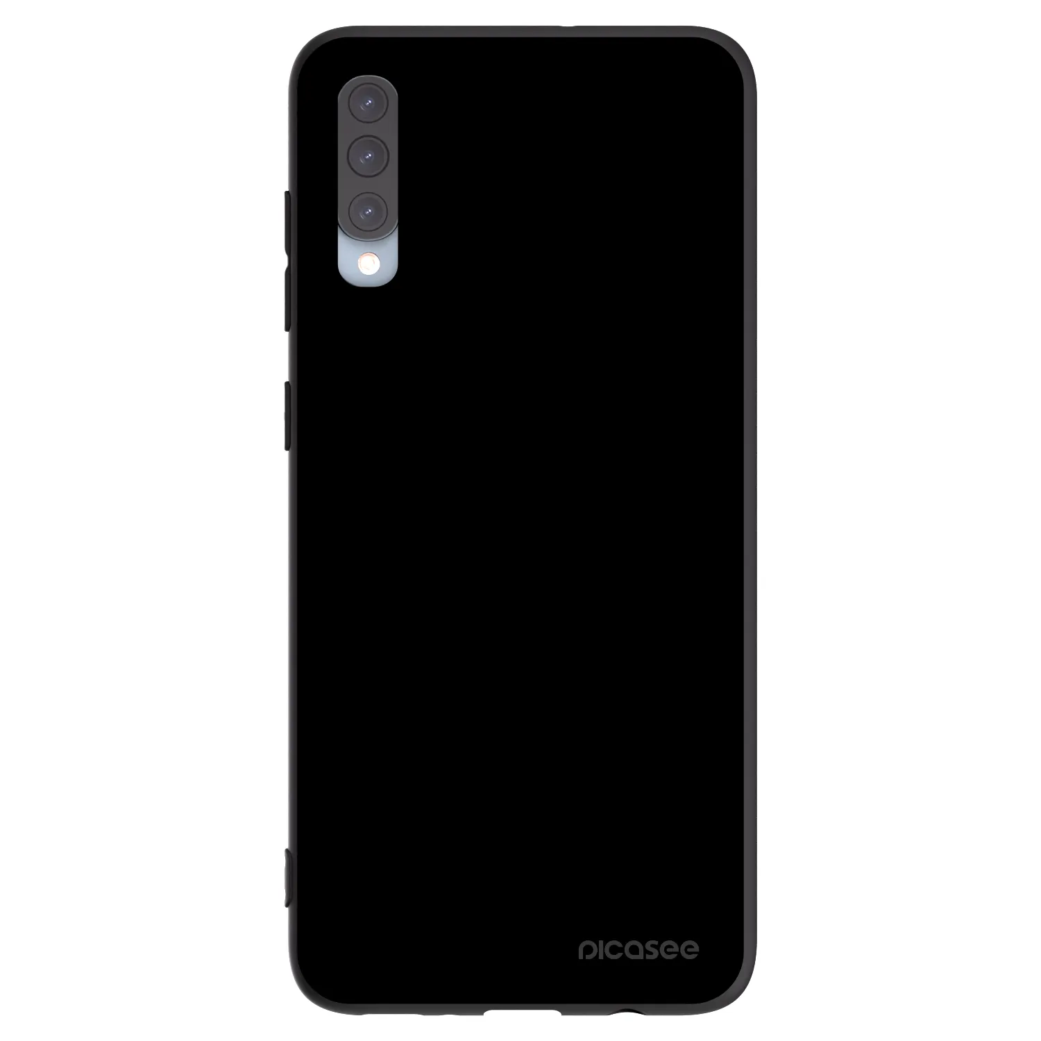 Picasee crna silikonska maskica za Samsung Galaxy A70 A705F - Black Bliss