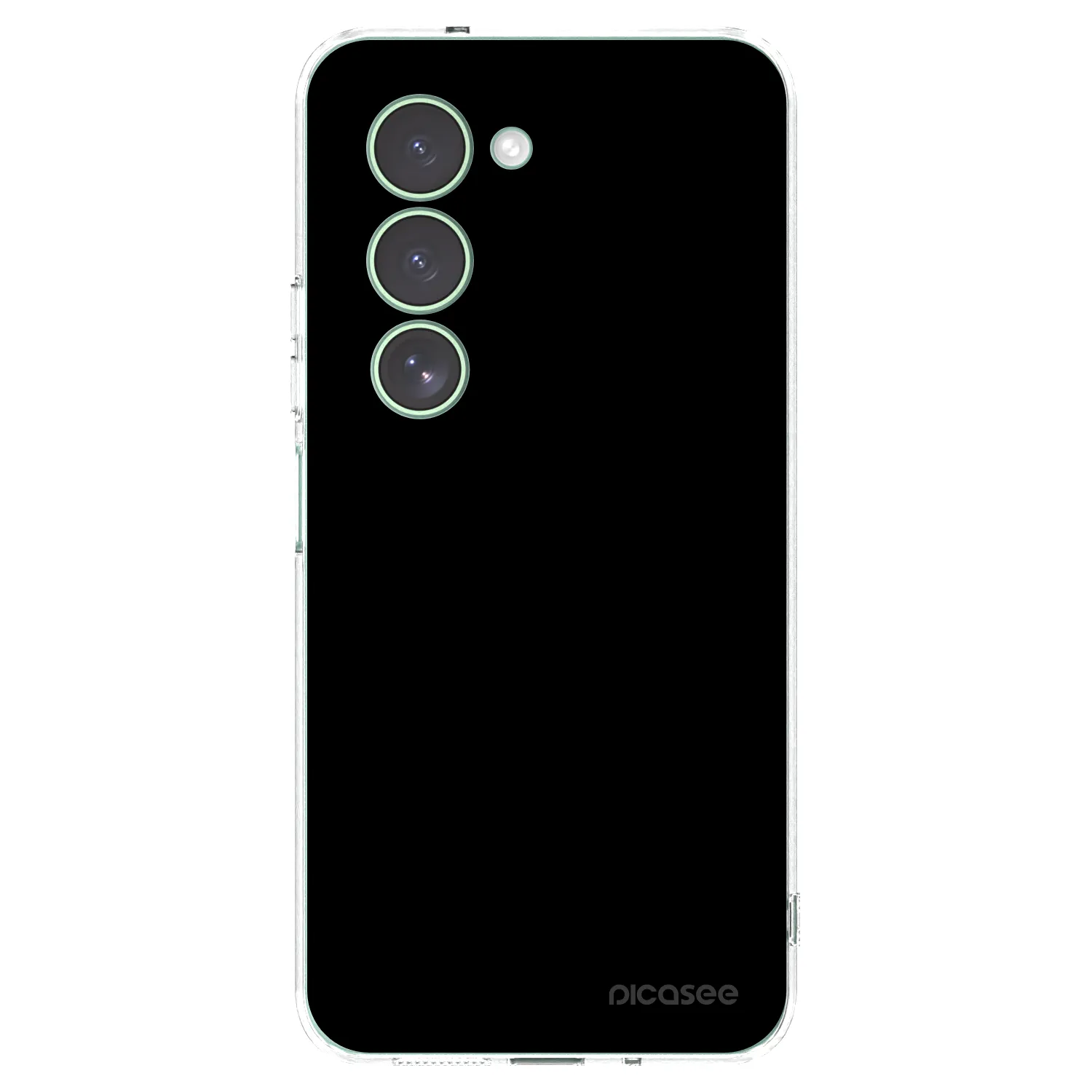 Picasee silikonska prozirna maskica za Xiaomi Redmi 15 5G - Black Bliss