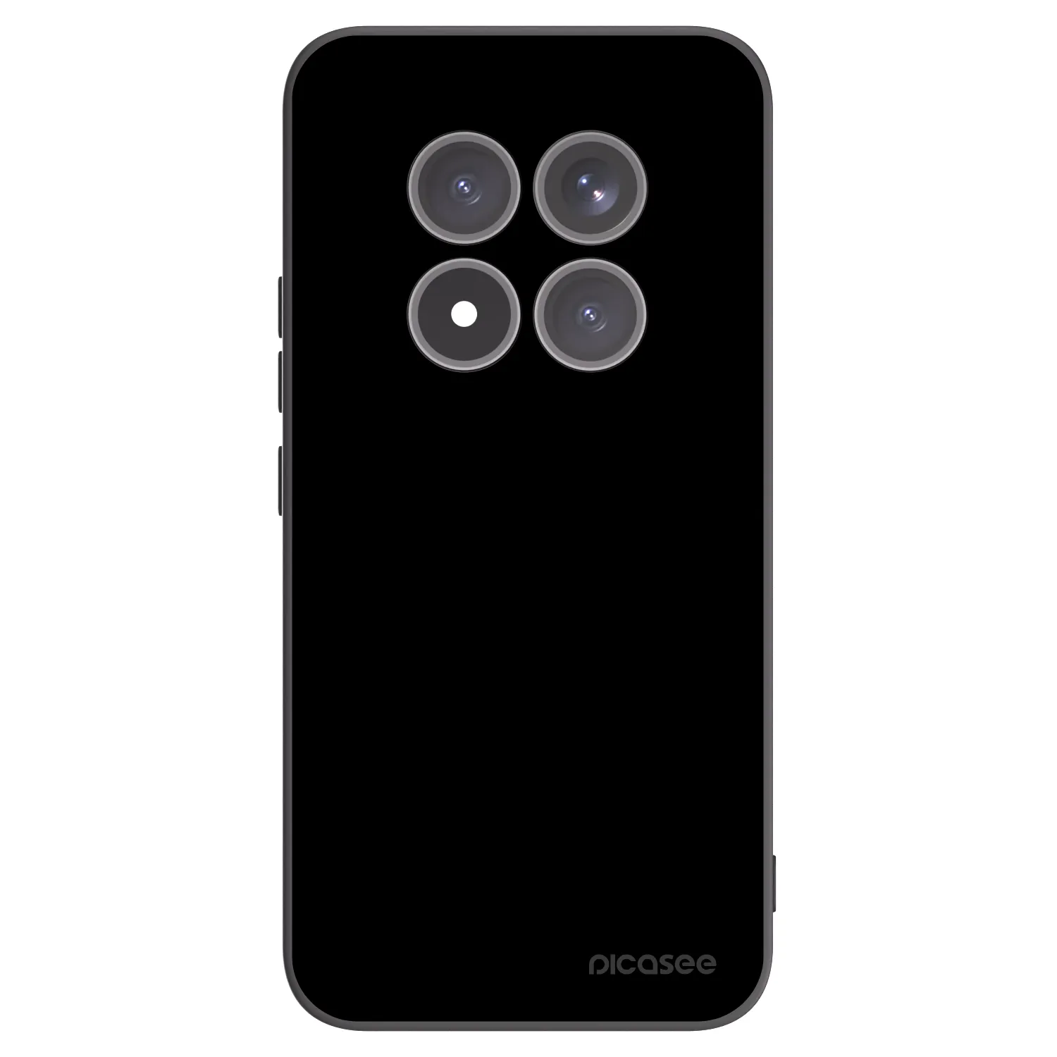 Picasee crna silikonska maskica za Xiaomi Redmi Note 15 Pro+ - Black Bliss