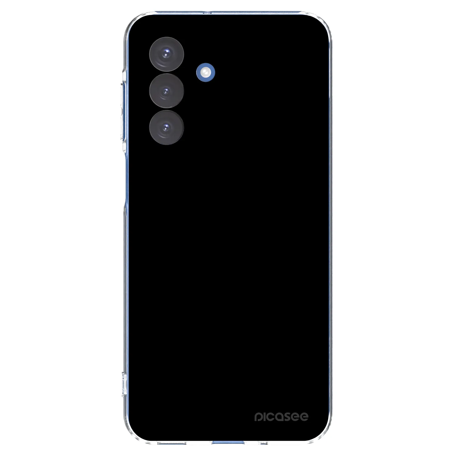 Picasee silikonska prozirna maskica za Samsung Galaxy A17 5G - Black Bliss