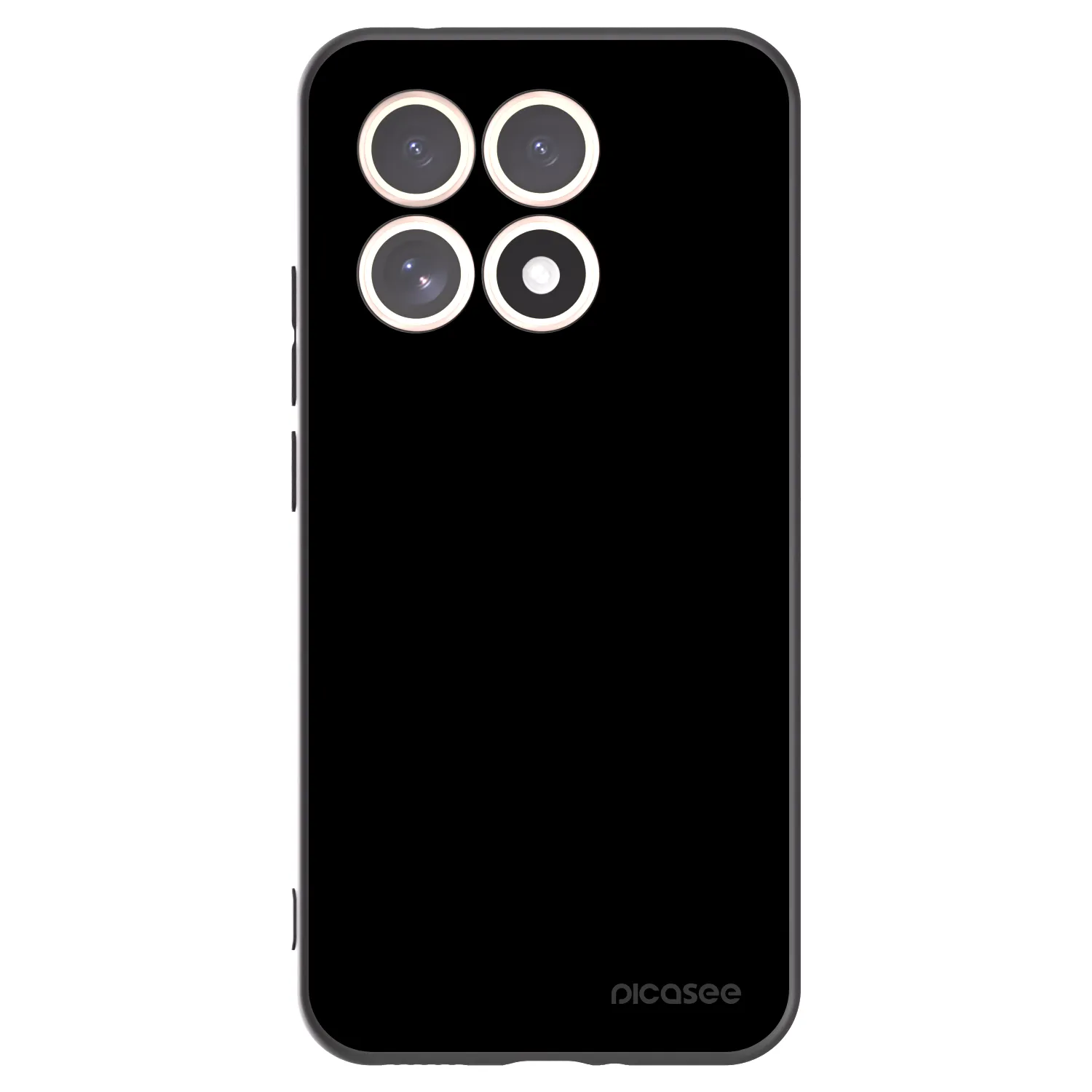 Picasee crna silikonska maskica za Xiaomi 15T - Black Bliss