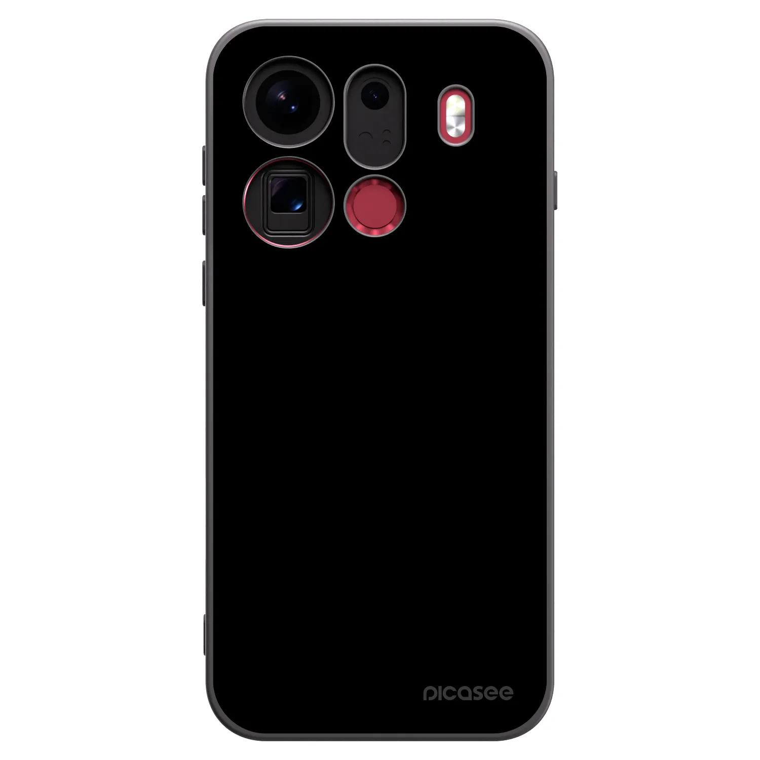 Picasee crna silikonska maskica za OPPO Find X9 Pro - Black Bliss