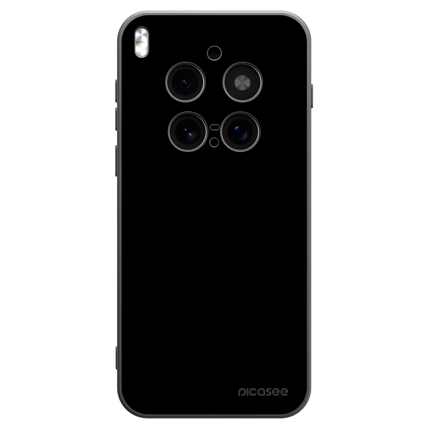Picasee crna silikonska maskica za Vivo X300 Pro - Black Bliss