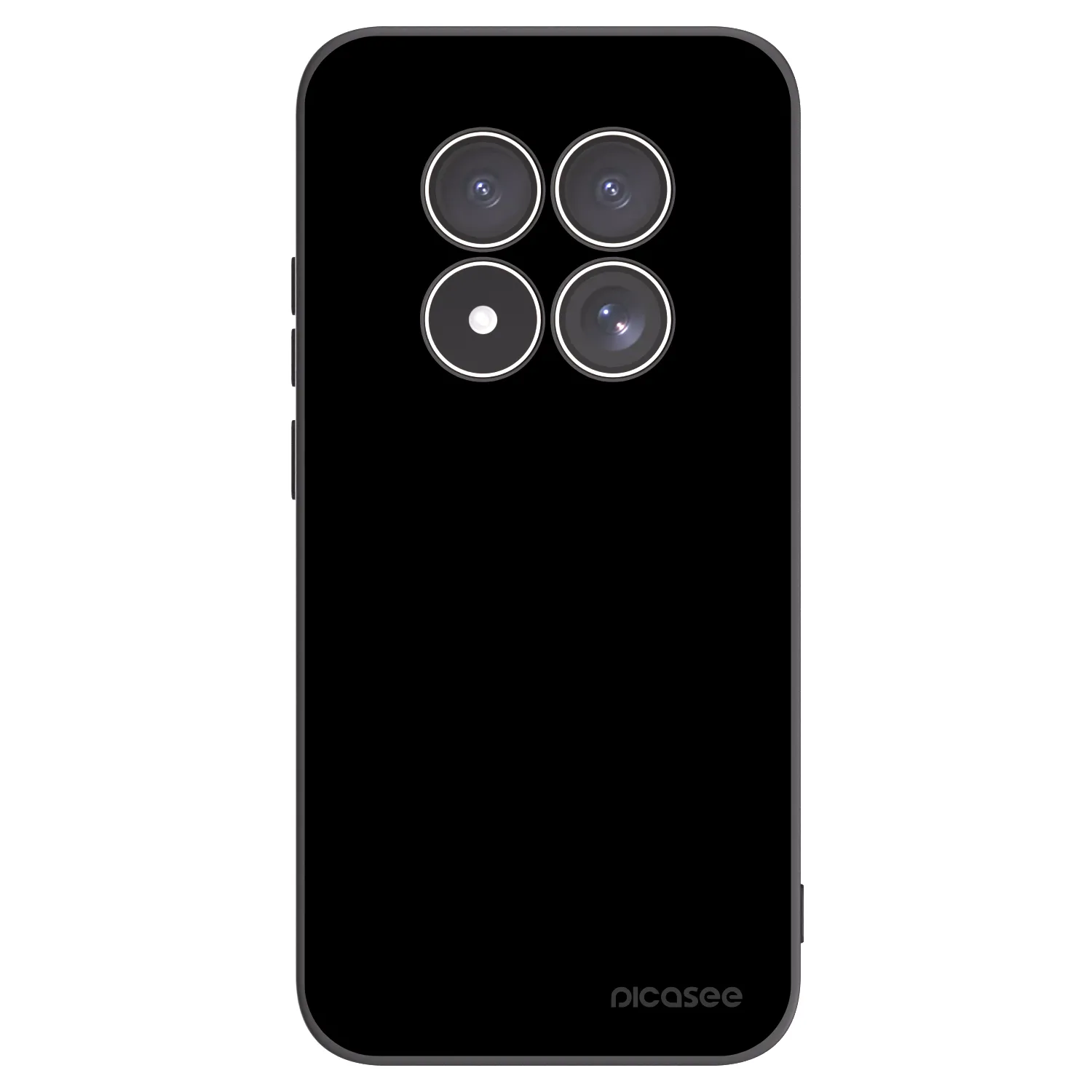 Picasee crna silikonska maskica za Xiaomi Redmi Note 15 Pro 5G - Black Bliss