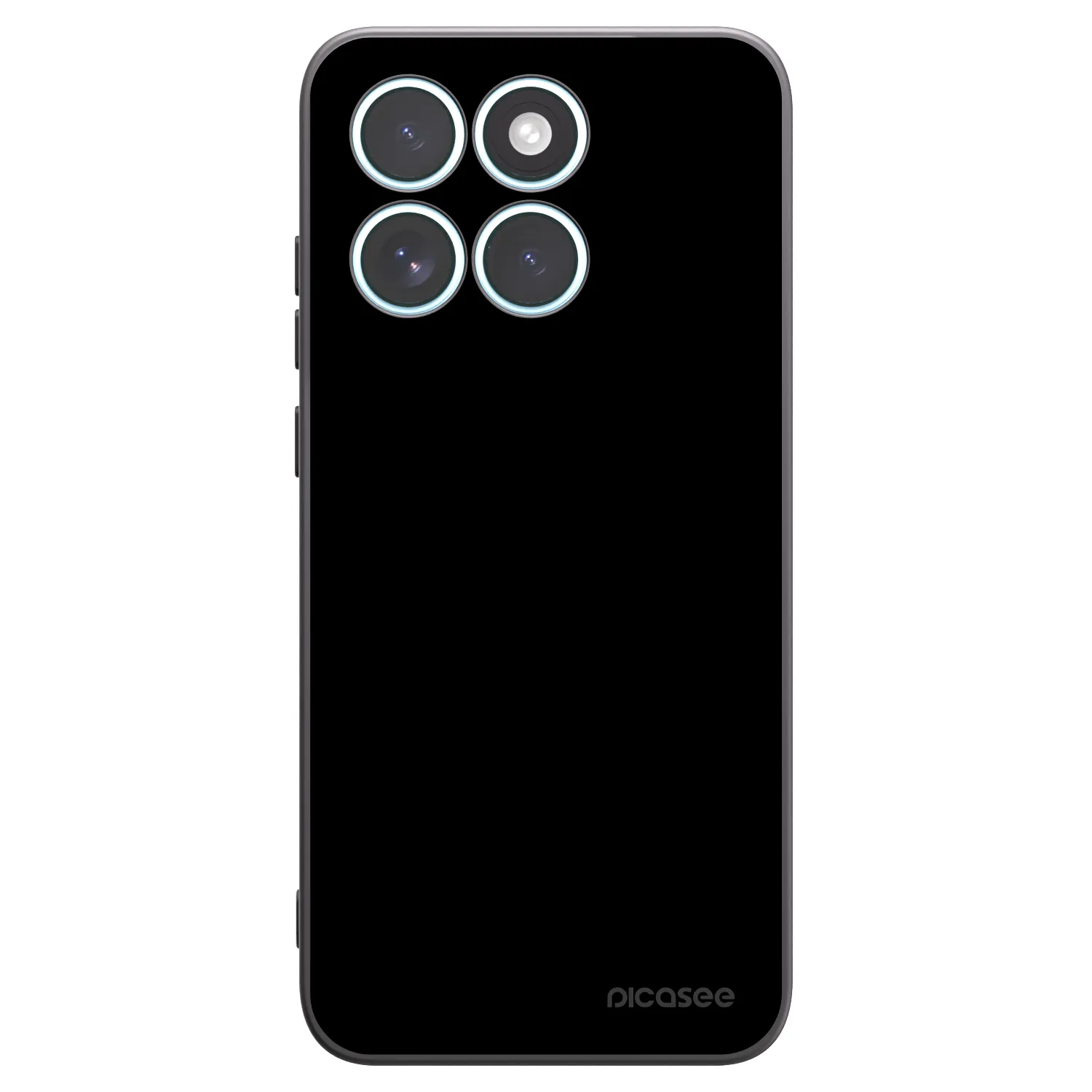 Picasee crna silikonska maskica za Motorola Edge 70 Fusion - Black Bliss