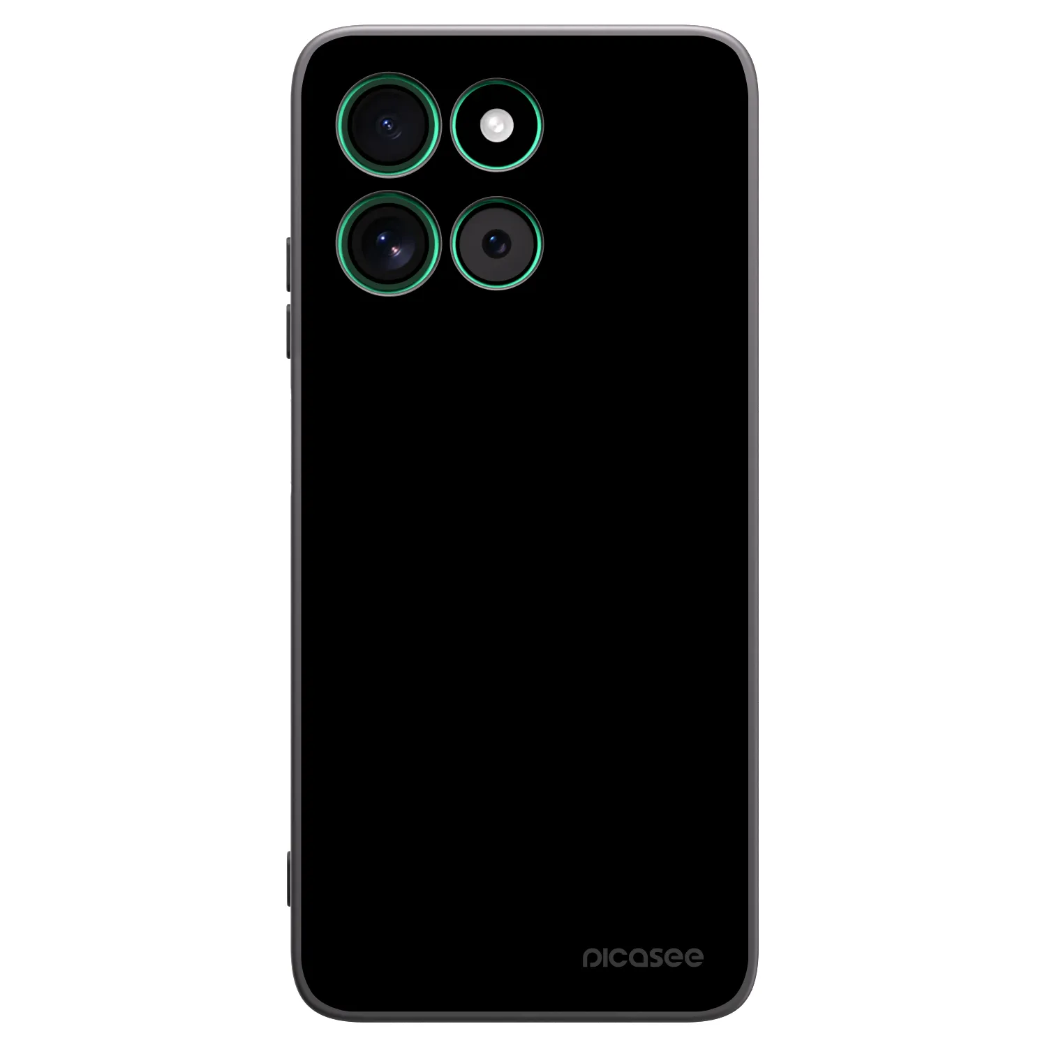 Picasee crna silikonska maskica za Motorola Moto G57 Power - Black Bliss