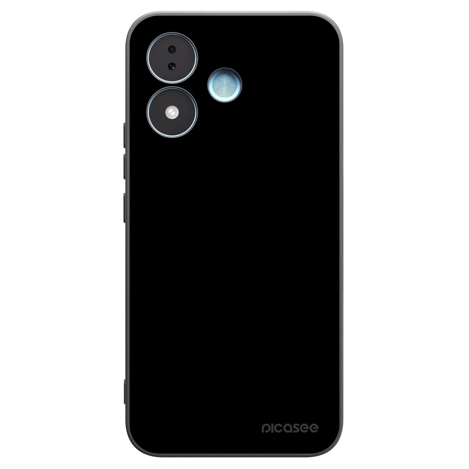 Picasee crna silikonska maskica za Xiaomi Redmi Note 17 5G - Black Bliss