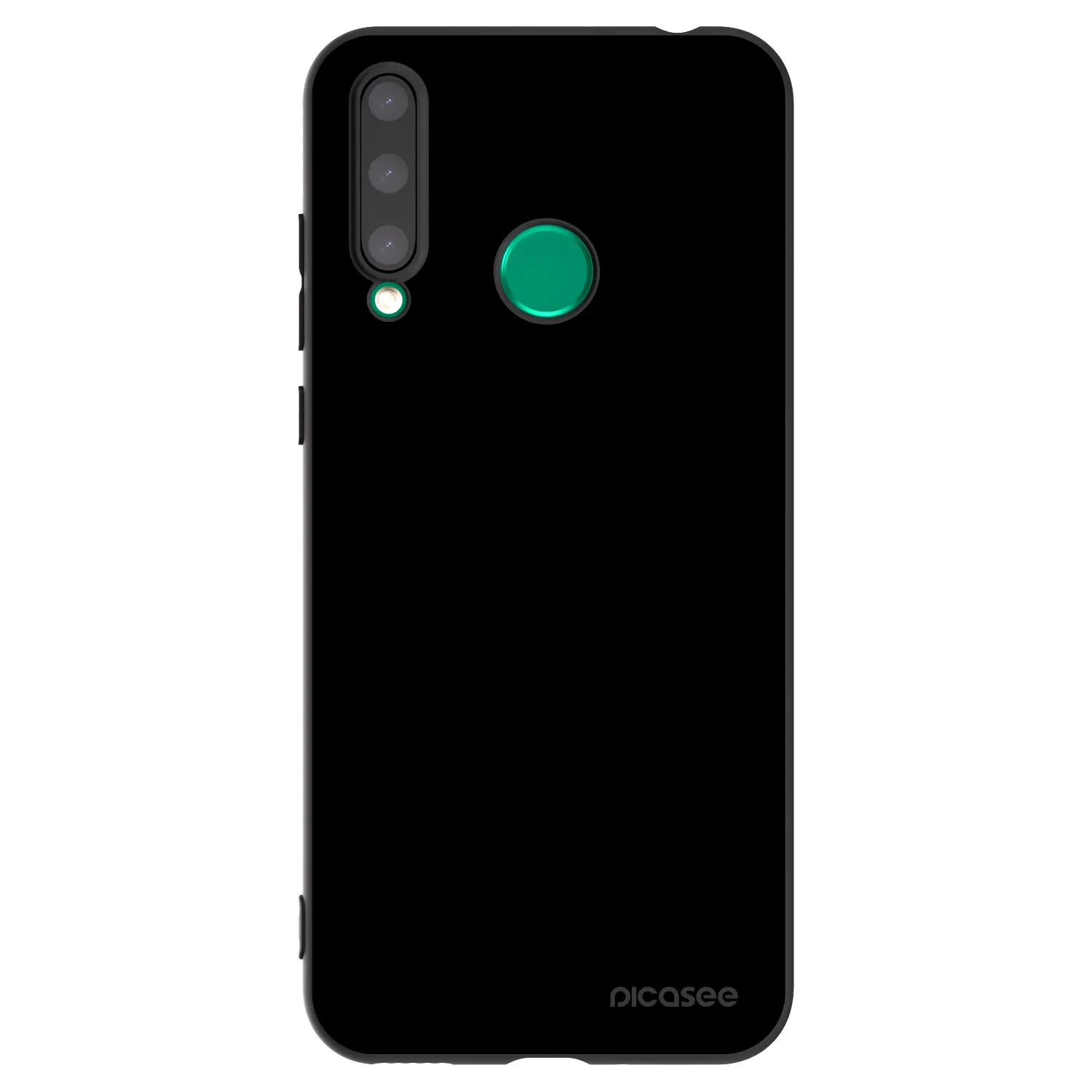 Picasee crna silikonska maskica za Honor 20 Lite - Black Bliss