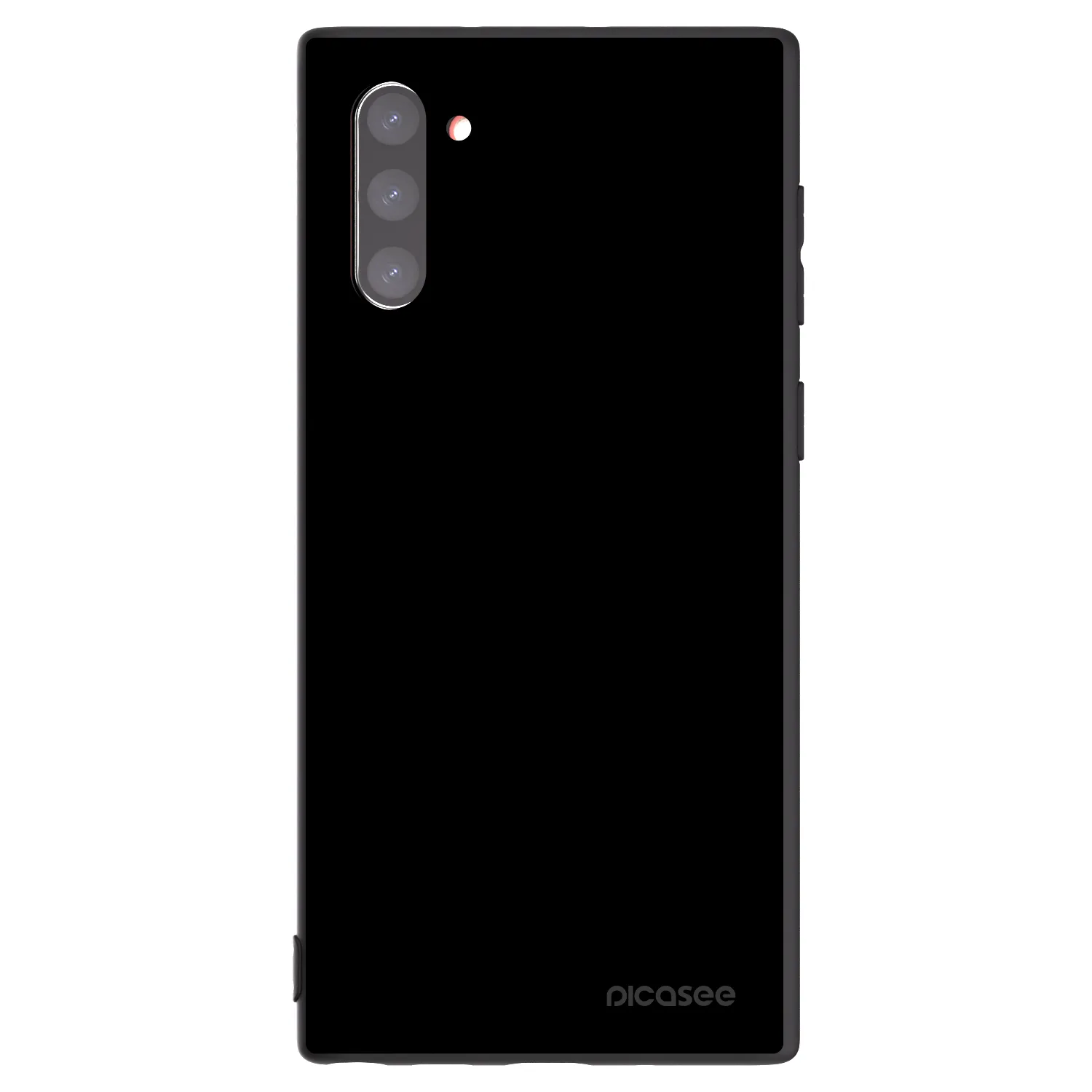 Picasee crna silikonska maskica za Samsung Galaxy Note 10 N970F - Black Bliss