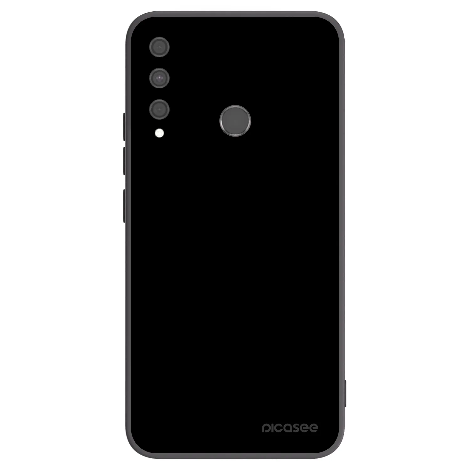 Picasee crna silikonska maskica za Huawei P40 Lite E - Black Bliss