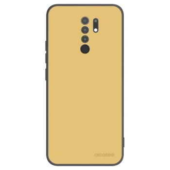 Picasee crna silikonska maskica za Xiaomi Redmi 9 - Canary Crystal