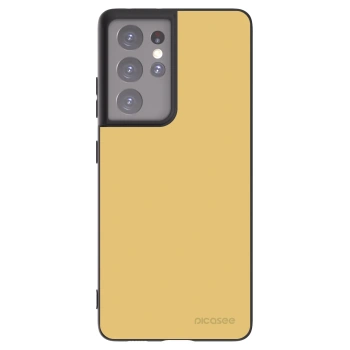 Picasee crna silikonska maskica za Samsung Galaxy S21 Ultra 5G G998B - Canary Crystal