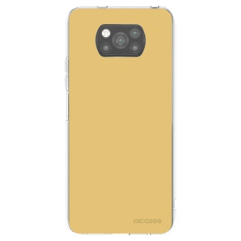 Picasee crna silikonska maskica za Xiaomi Poco X3 Pro - Canary Crystal