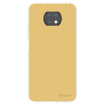 Picasee silikonska prozirna maskica za Xiaomi Redmi Note 9T - Canary Crystal
