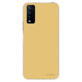 Picasee silikonska prozirna maskica za Vivo Y11s - Canary Crystal