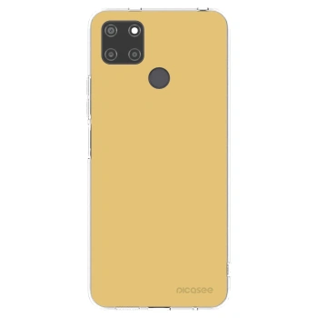 Picasee silikonska prozirna maskica za Realme C21Y - Canary Crystal