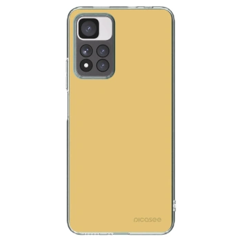 Picasee silikonska prozirna maskica za Xiaomi Redmi Note 11 Pro+ 5G - Canary Crystal