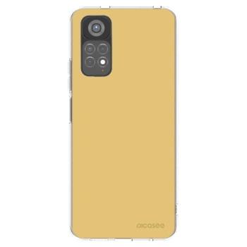 Picasee silikonska prozirna maskica za Xiaomi Redmi Note 11S 5G - Canary Crystal