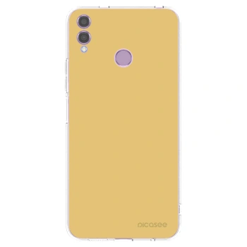 Picasee silikonska prozirna maskica za Honor 8X - Canary Crystal