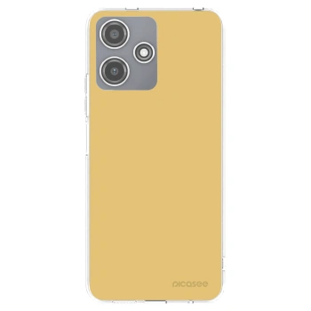 Picasee silikonska prozirna maskica za Xiaomi Redmi 12 5G - Canary Crystal