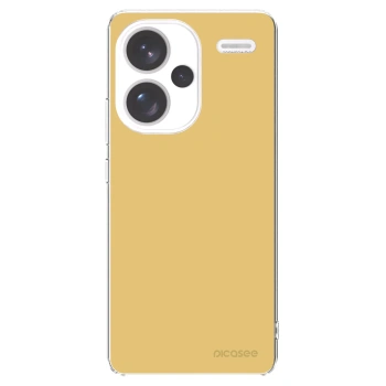Picasee silikonska prozirna maskica za Xiaomi Redmi Note 13 Pro+ 5G - Canary Crystal