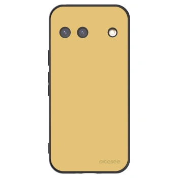 Picasee crna silikonska maskica za Google Pixel 9 - Canary Crystal