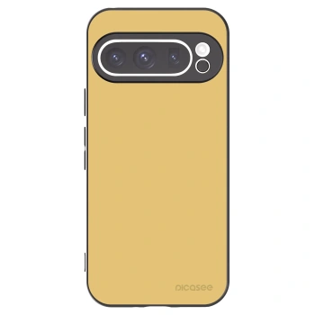 Picasee crna silikonska maskica za Google Pixel 9 Pro XL - Canary Crystal