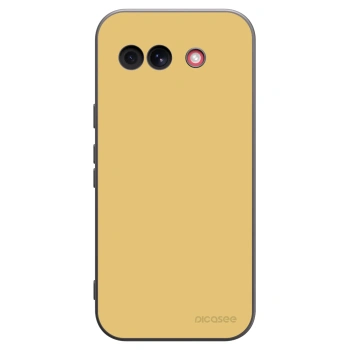 Picasee crna silikonska maskica za Google Pixel 10a - Canary Crystal