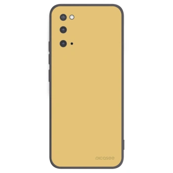 Picasee crna silikonska maskica za Samsung Galaxy S20 G980F - Canary Crystal