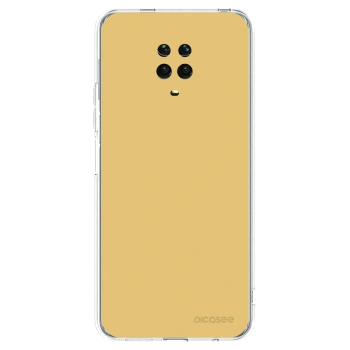 Picasee silikonska prozirna maskica za Xiaomi Redmi Note 9S - Canary Crystal