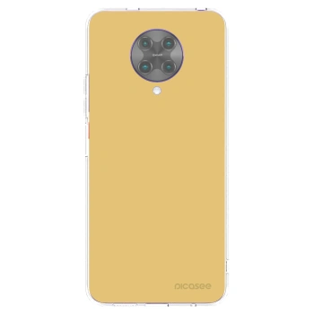 Picasee silikonska prozirna maskica za Xiaomi Poco F2 Pro - Canary Crystal