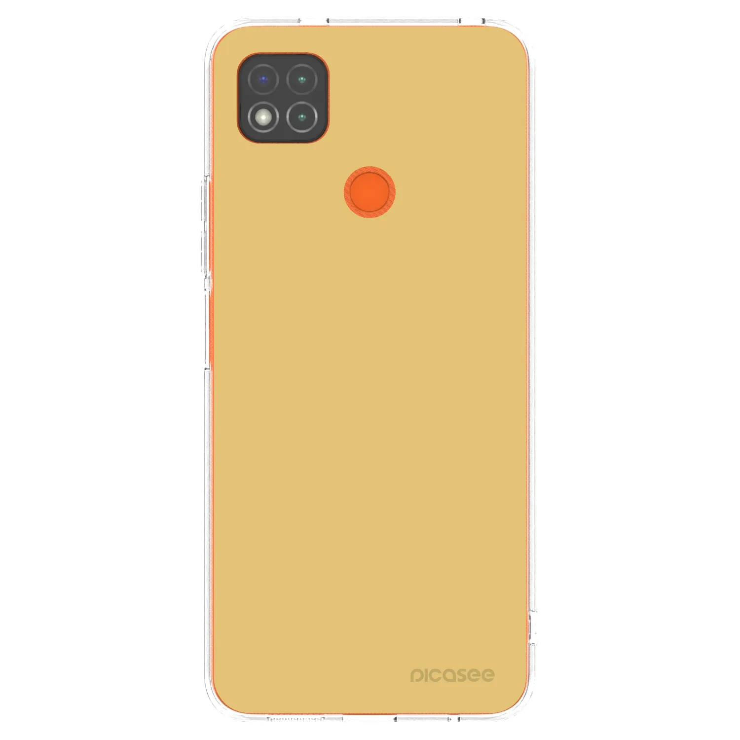 Picasee silikonska prozirna maskica za Xiaomi Redmi 9C - Canary Crystal