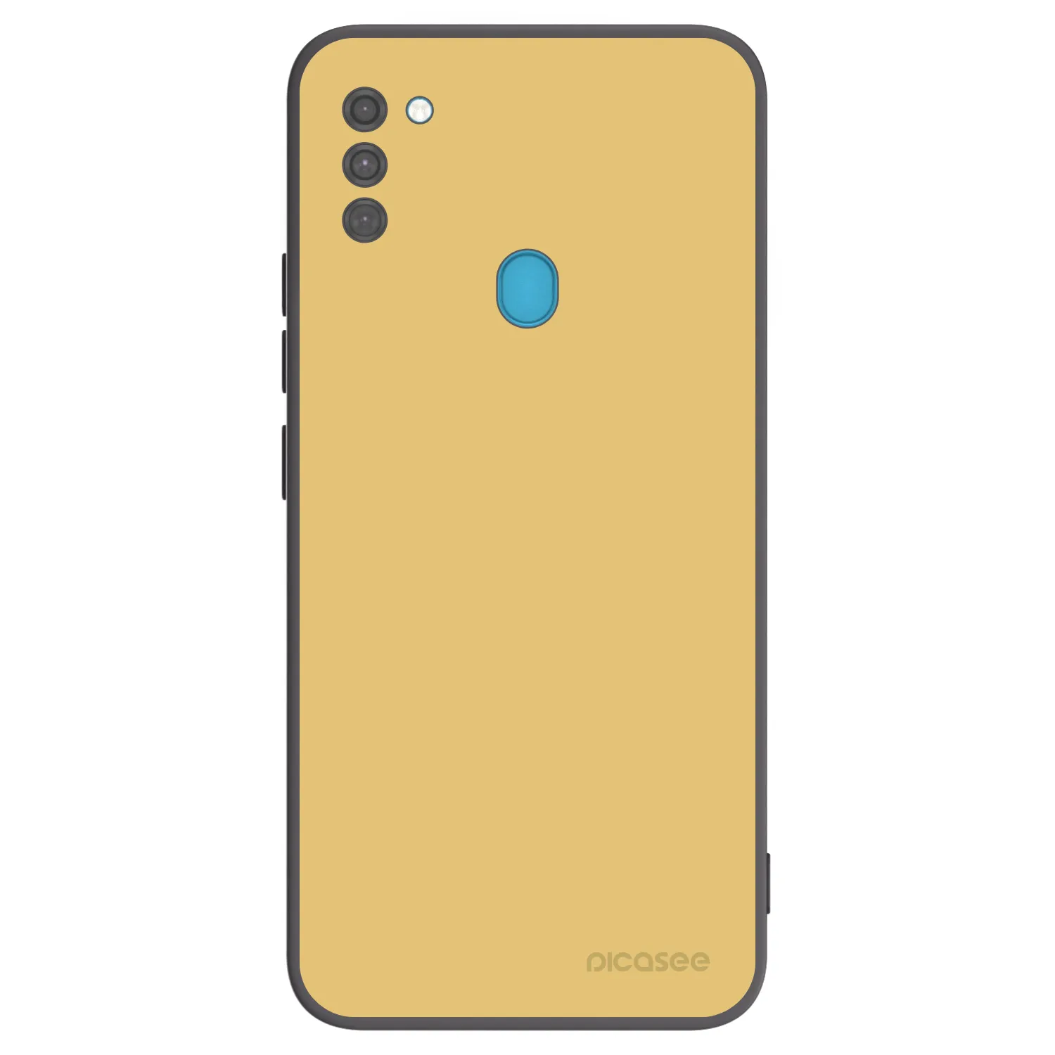 Picasee crna silikonska maskica za Samsung Galaxy M11 - Canary Crystal