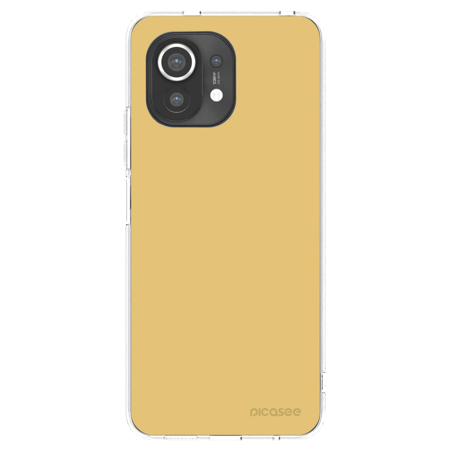Picasee silikonska prozirna maskica za Xiaomi Mi 11 - Canary Crystal