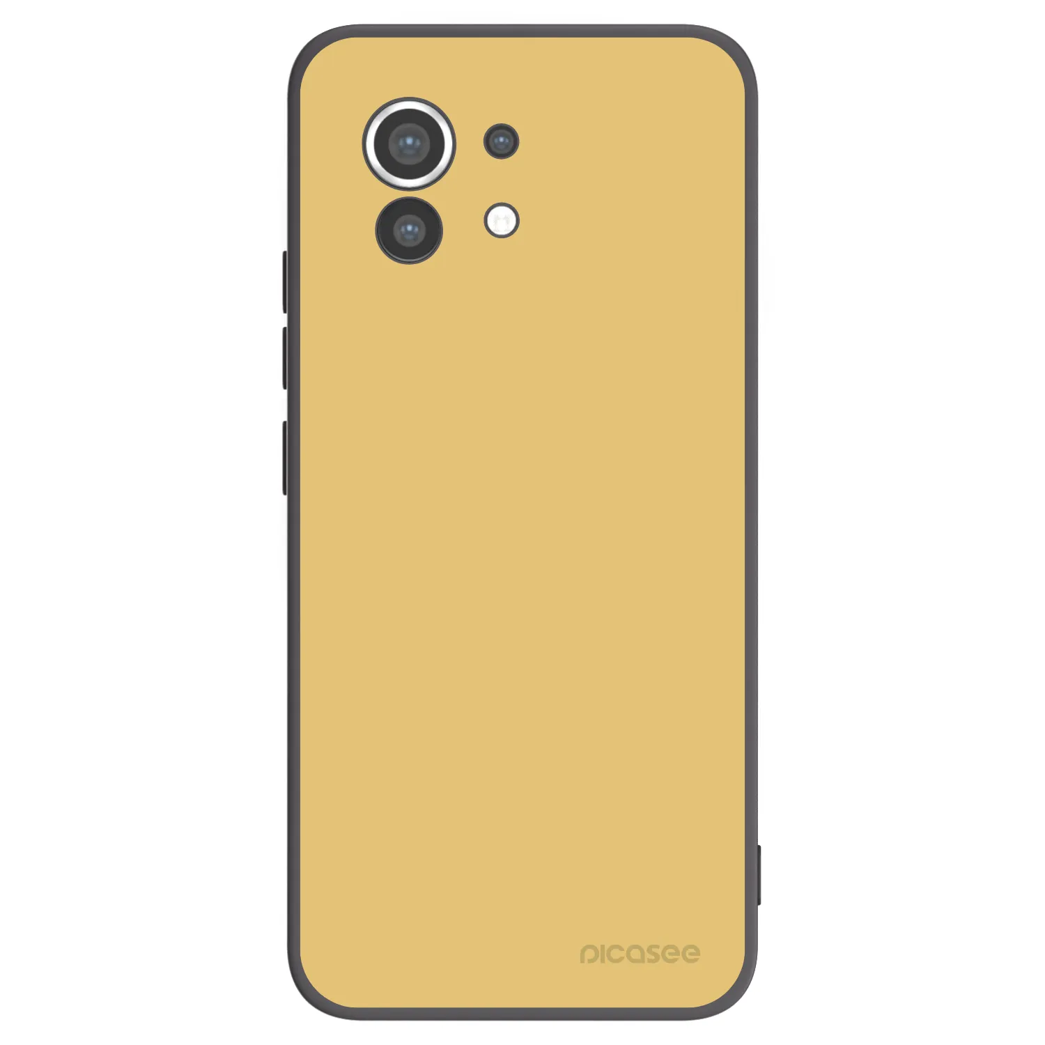 Picasee crna silikonska maskica za Xiaomi Mi 11 - Canary Crystal