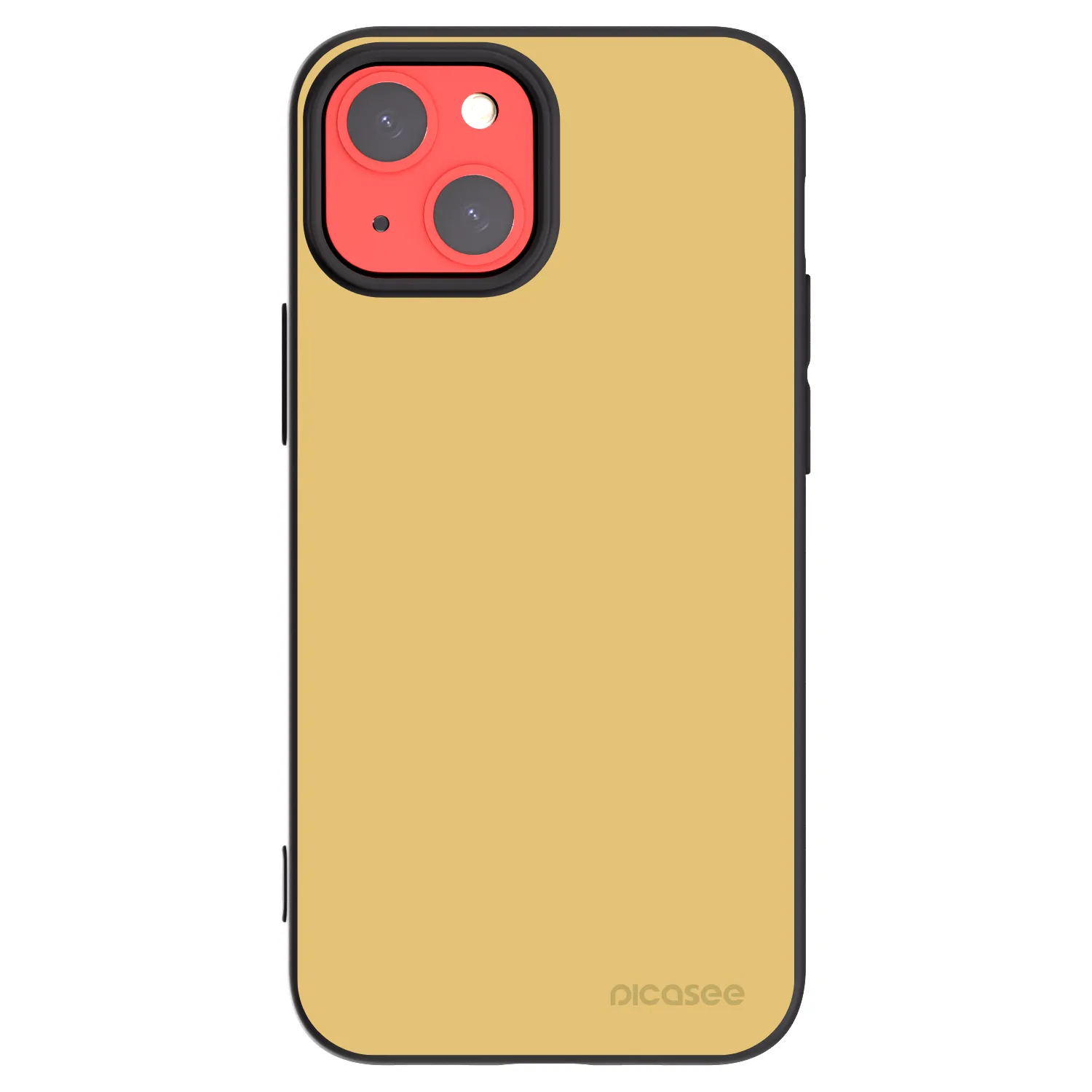 Picasee crna silikonska maskica za Apple iPhone 13 mini - Canary Crystal