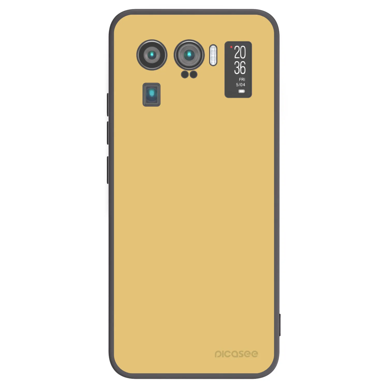 Picasee crna silikonska maskica za Xiaomi Mi 11 Ultra - Canary Crystal