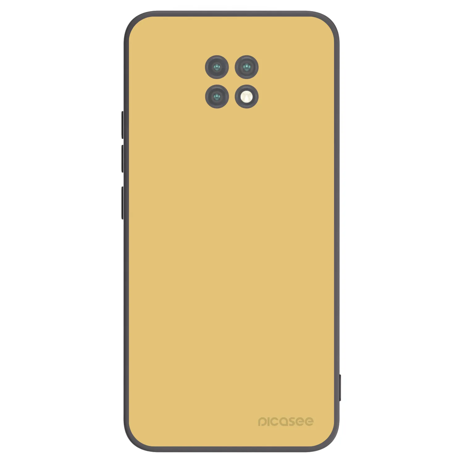 Picasee crna silikonska maskica za Xiaomi Redmi Note 9T - Canary Crystal