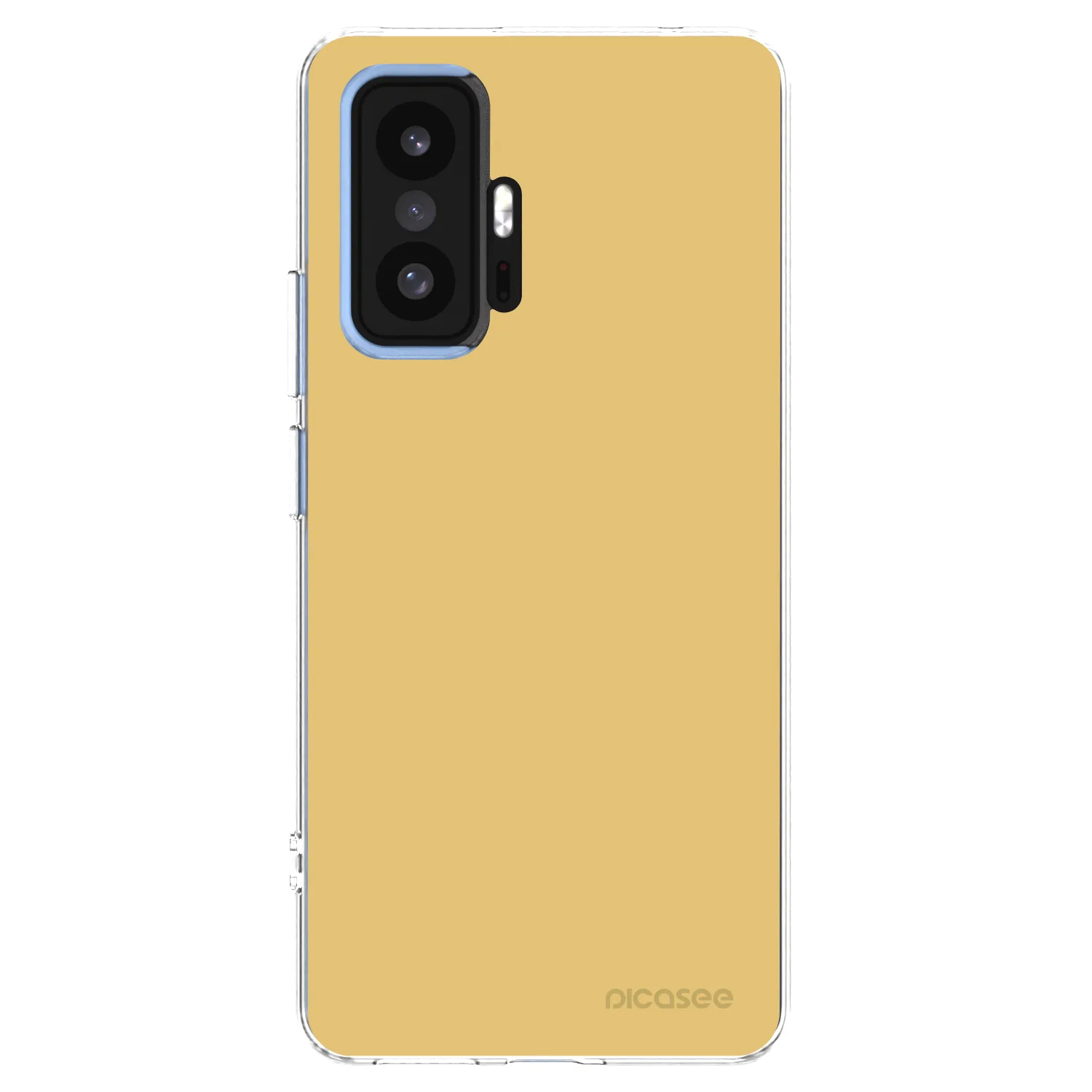 Picasee silikonska prozirna maskica za Xiaomi 11T - Canary Crystal