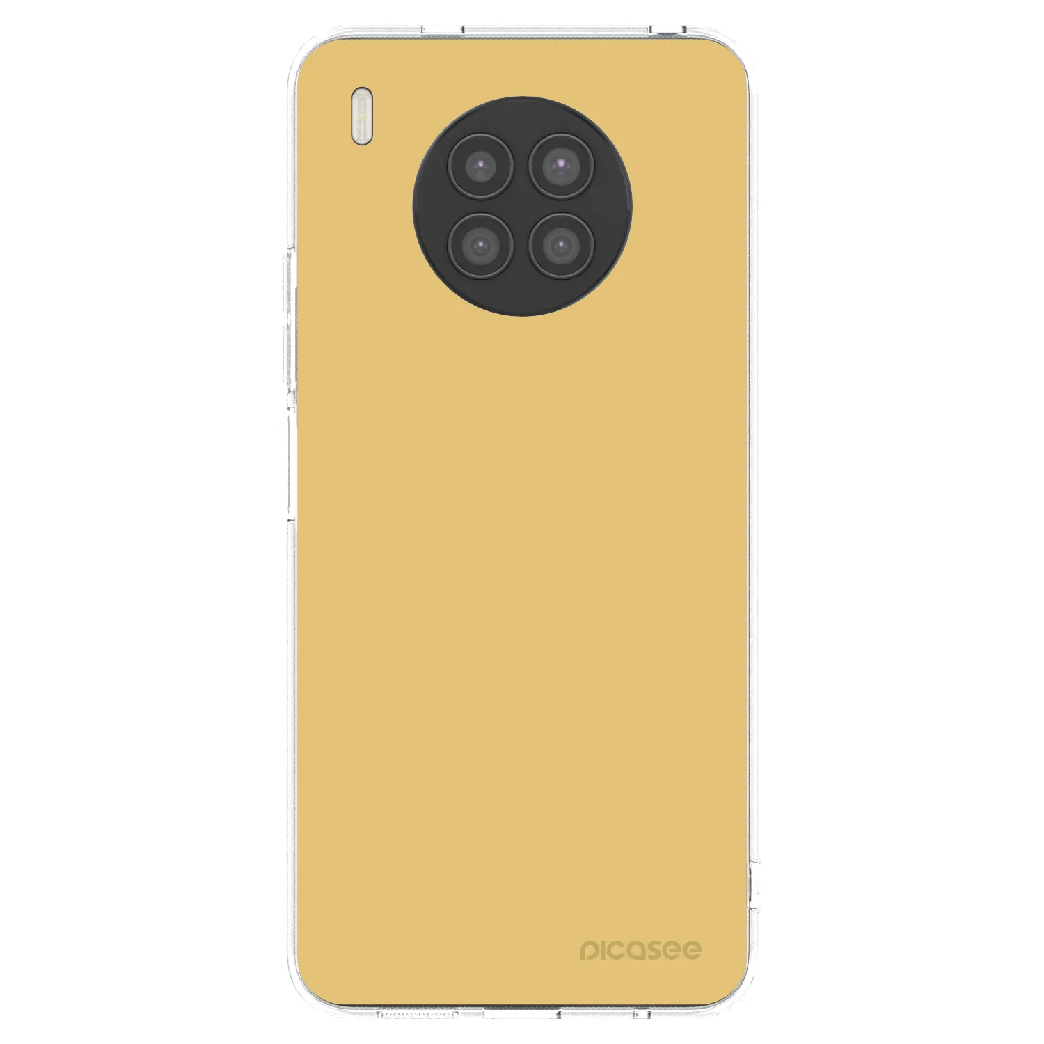 Picasee silikonska prozirna maskica za Huawei Nova 8i - Canary Crystal
