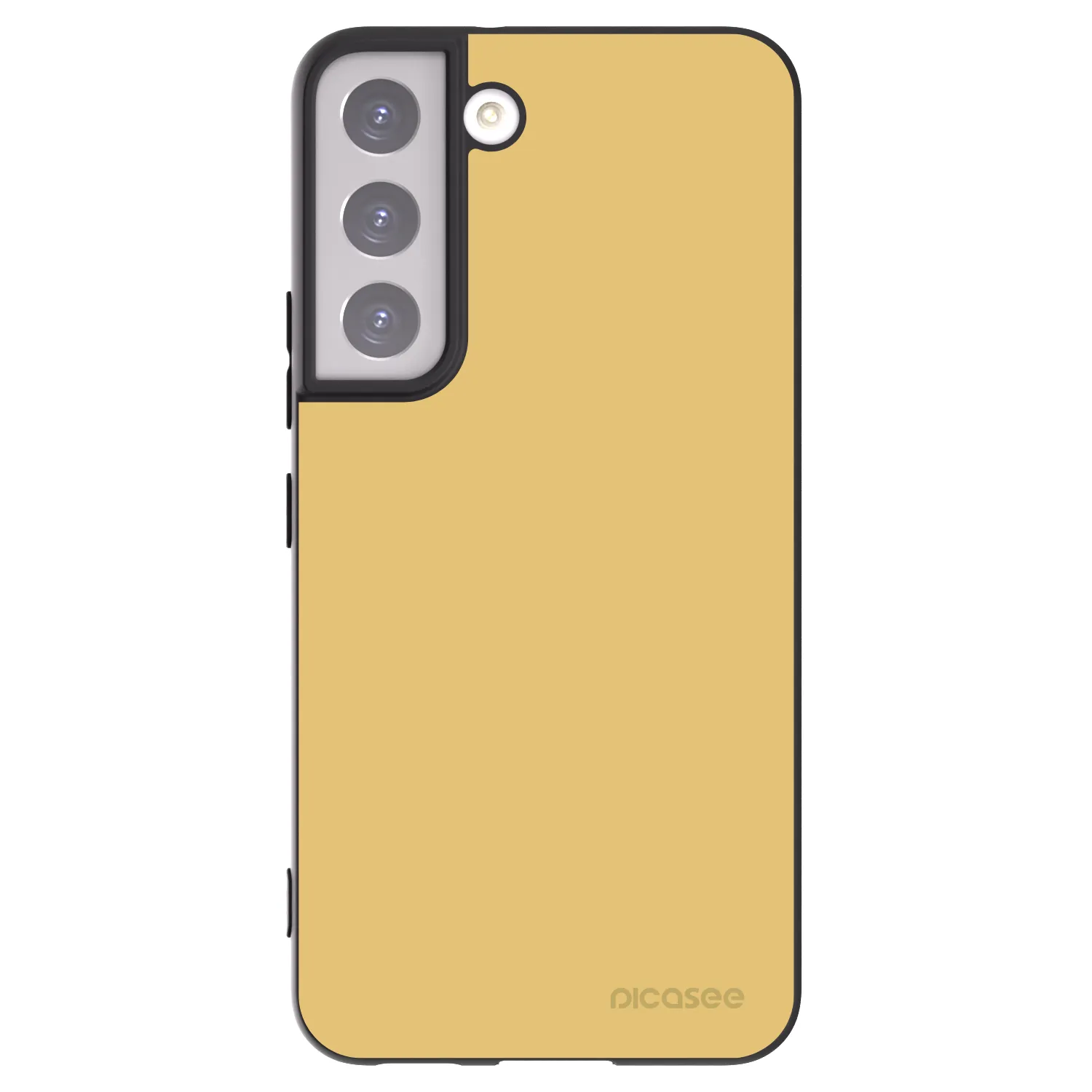 Picasee crna silikonska maskica za Samsung Galaxy S22 5G - Canary Crystal