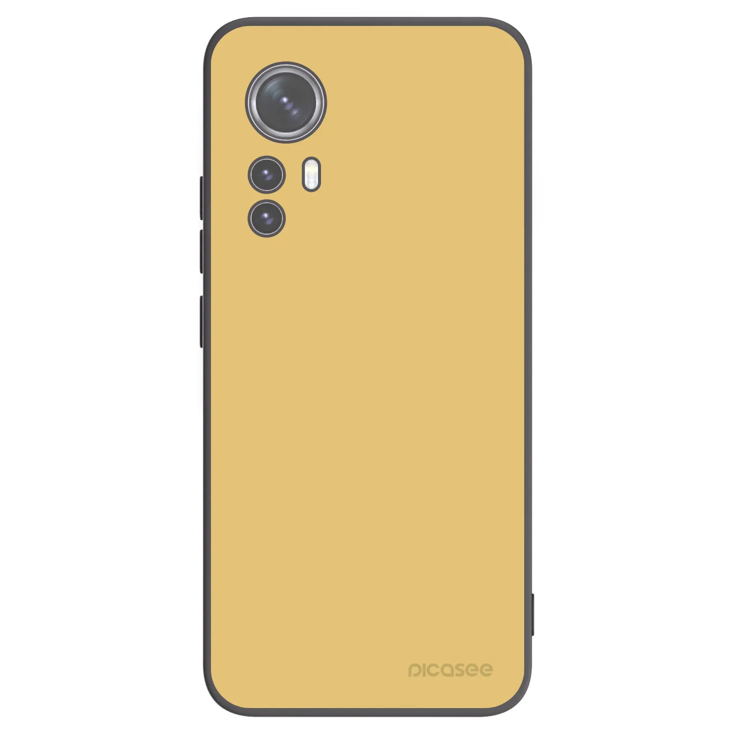 Picasee crna silikonska maskica za Xiaomi 12 - Canary Crystal