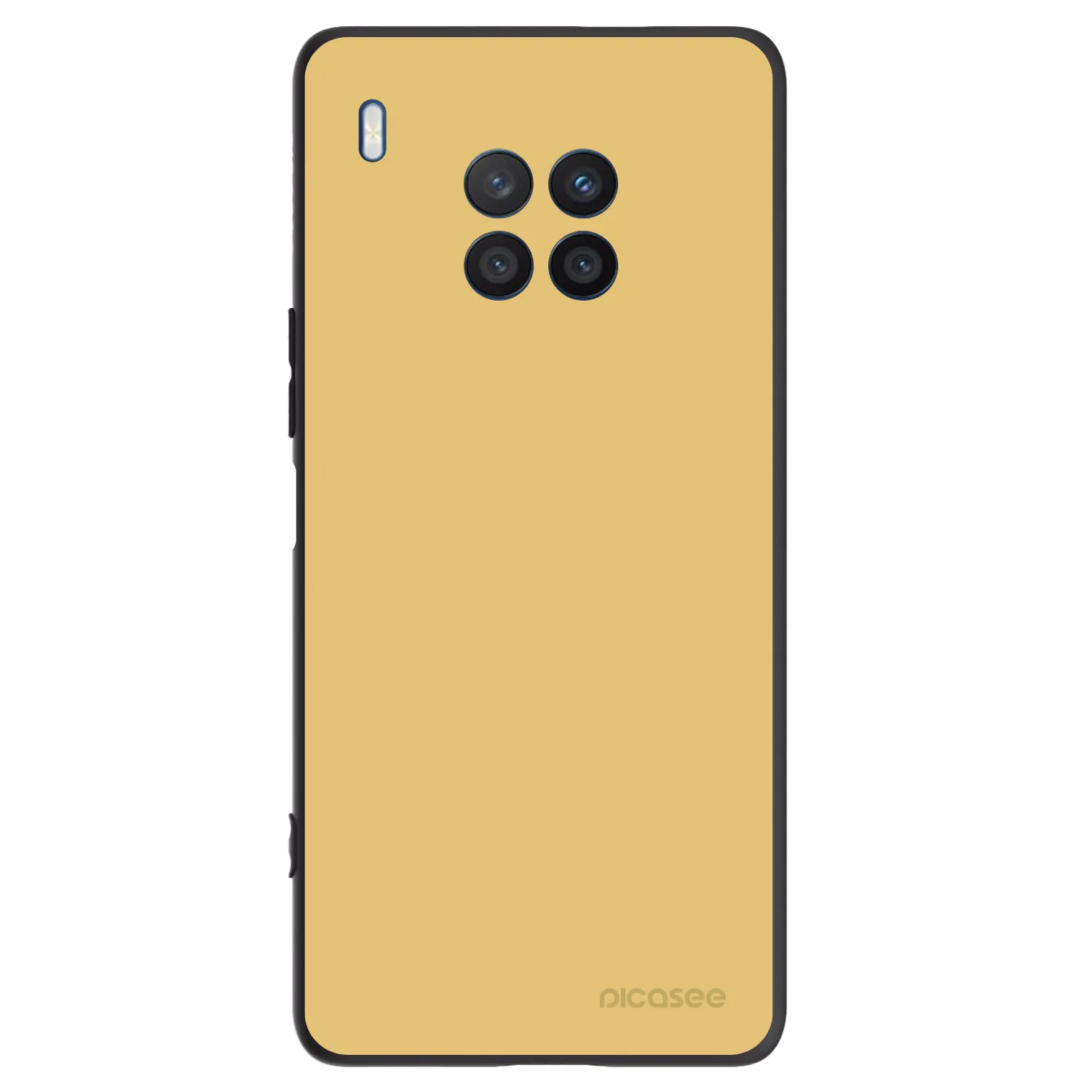 Picasee crna silikonska maskica za Honor 50 Lite - Canary Crystal
